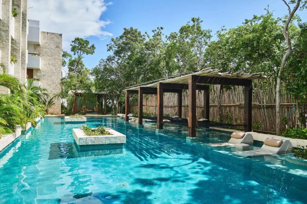 Omara 306 Luxe 2 Bdr Apartment Pooltable Great Pool Tulum Kültér fotó